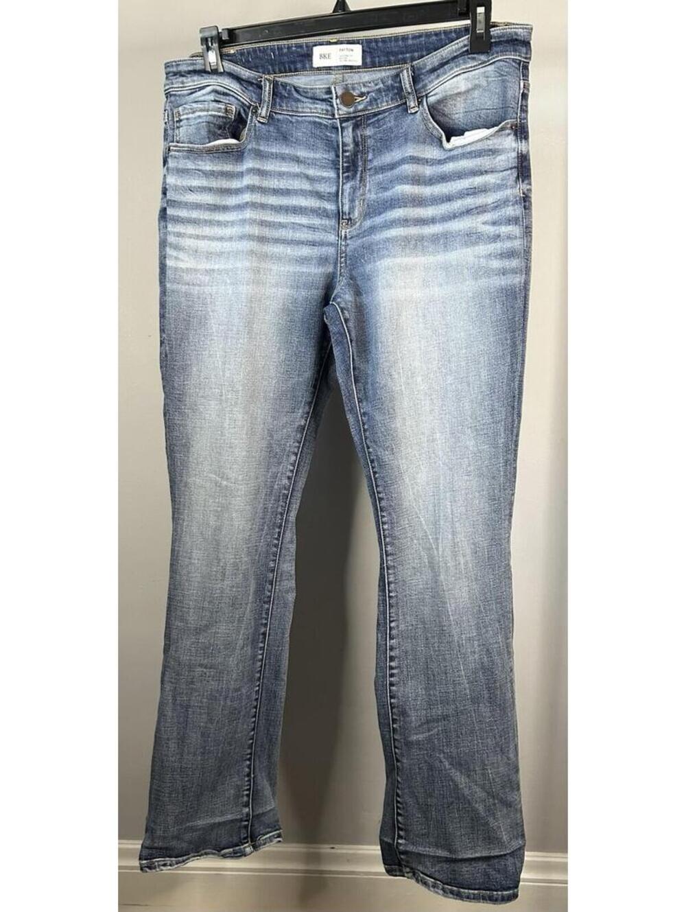 BKE Payton Universal Fit Mid-Rise Tailored Bootcut Jeans Men’s Size 34x33